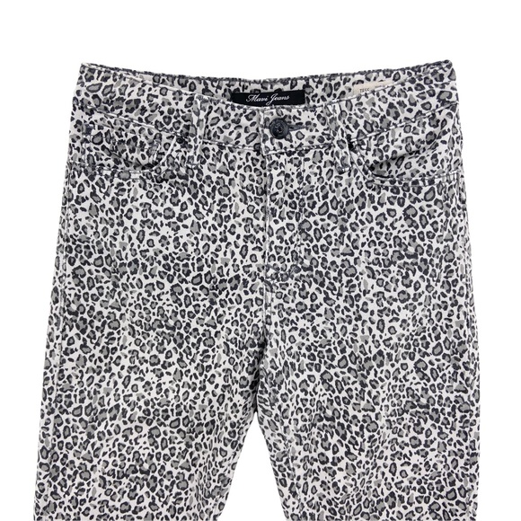 MAVI Jeans Tess High Rise Animal Print Denim Skinny - Picture 3 of 7
